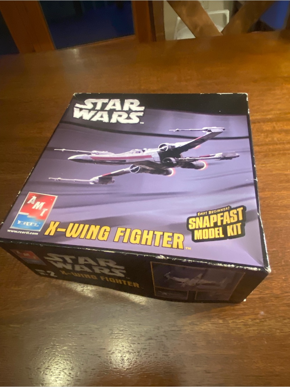 AMT/ERTL Star Wars SnapFast X-Wing Fighter SnapFast Model Kit 2005 Open box